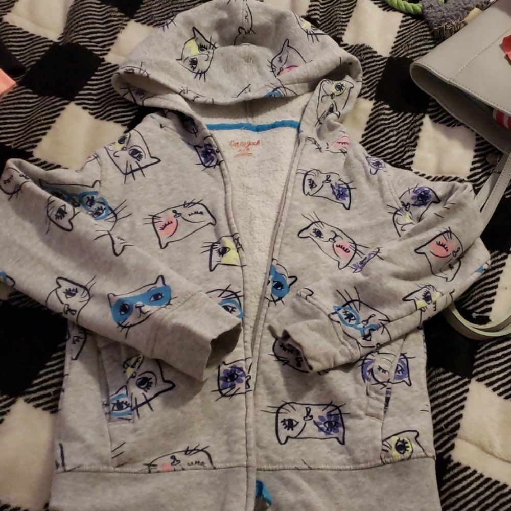 Girls Cat and Jack Hoodie
